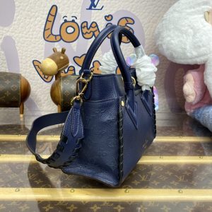 Replica Louis Vuitton On My Side PM Dark Blue - top-rated replica designer bag