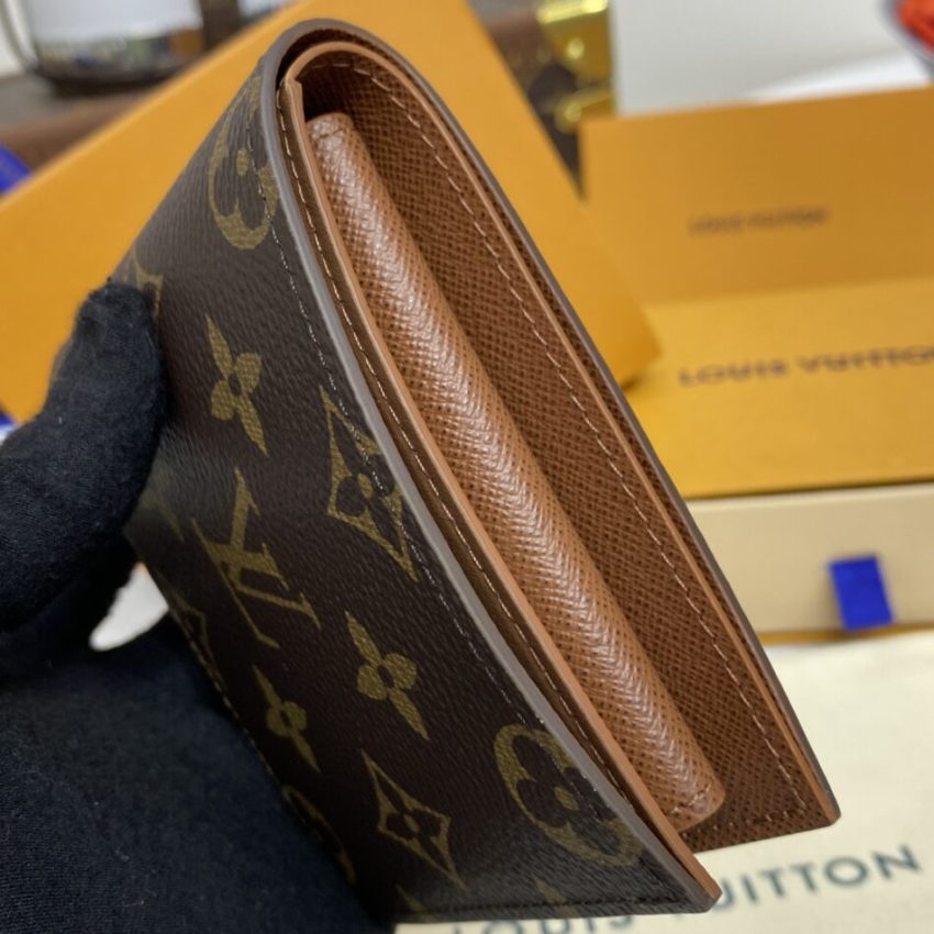 Replica Louis Vuitton Marco Wallet Brown - realistic designer-inspired fake bag