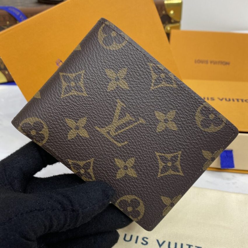 Replica Louis Vuitton Multiple Wallet Brown - authentic-look luxury purse replica