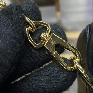 Replica Louis Vuitton Speedy Bandouliere 20 Black - top-tier luxury replica shoulder bag