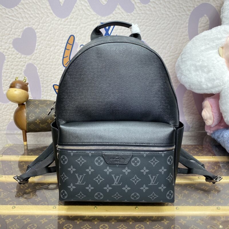 Replica Louis Vuitton Discovery Backpack Black - near-authentic luxury replica handbag