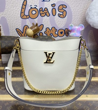 Replica Louis Vuitton Lock and Walk Beige - high-end fake designer purse