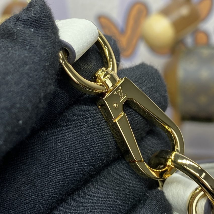 Replica Louis Vuitton Lock and Walk Beige - realistic designer-inspired fake bag