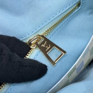 Replica LV OnTheGo Green Grid - near-authentic luxury replica handbag