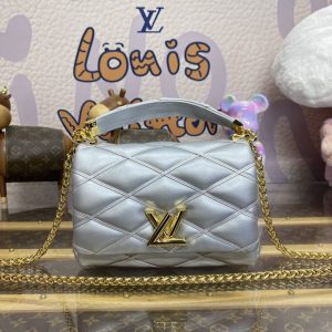Replica Louis Vuitton Go-14 Silver - 1:1 designer replica handbag