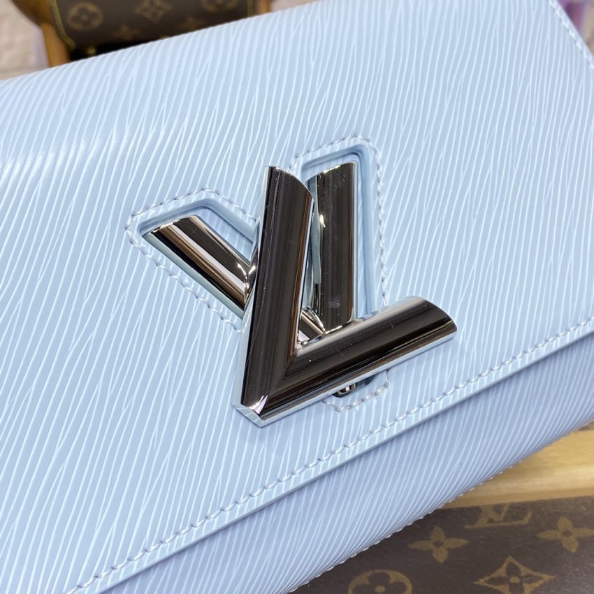 Replica Louis Vuitton Twist West Pochette Blue - high-end fake designer purse