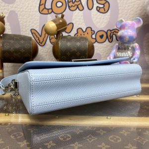 Replica Louis Vuitton Twist West Pochette Blue - top-rated replica designer bag
