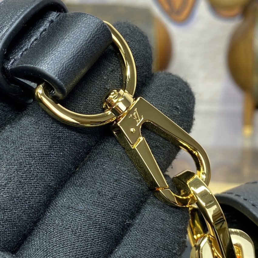 Replica Louis Vuitton Dauphine MM Black - high-accuracy replica luxury purse