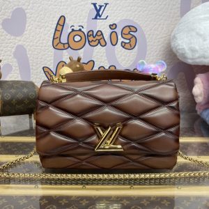 Replica Louis Vuitton Go-14 Brown - elite superclone designer purse
