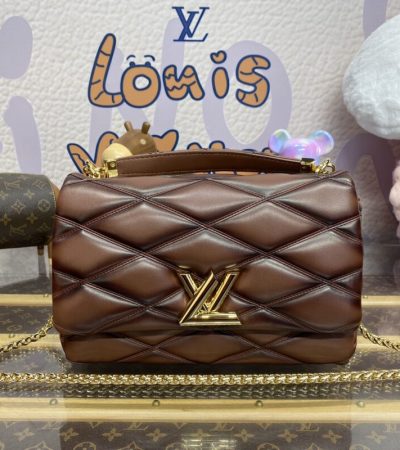 Replica Louis Vuitton Go-14 Brown - elite superclone designer purse