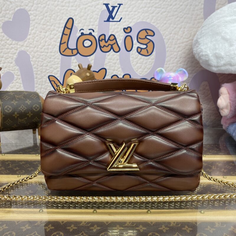 Replica Louis Vuitton Go-14 Brown - elite superclone designer purse