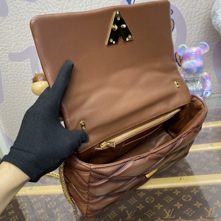 Replica Louis Vuitton Go-14 Brown - top-tier luxury replica shoulder bag