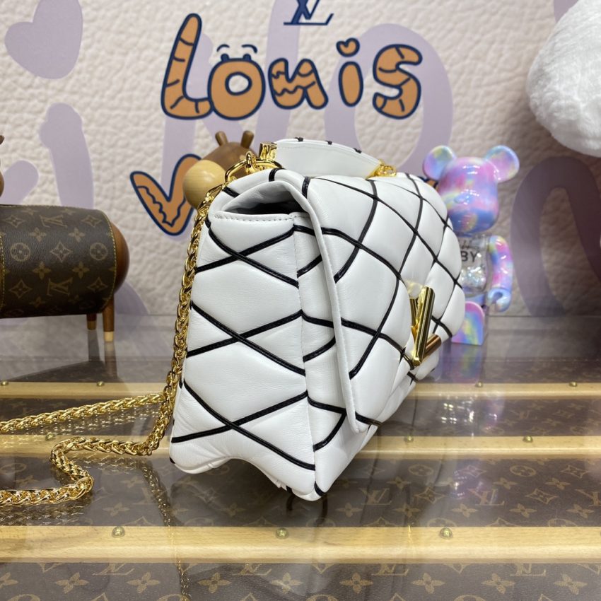 Replica Louis Vuitton Go-14-white - high-accuracy replica luxury purse