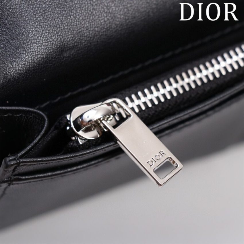 Replica Dior Long Jacquard Wallet White - elite superclone designer purse