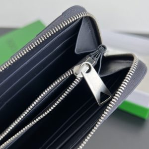Replica Bottega Veneta Zip Long Wallet White&Blue - ultra-realistic fake designer tote