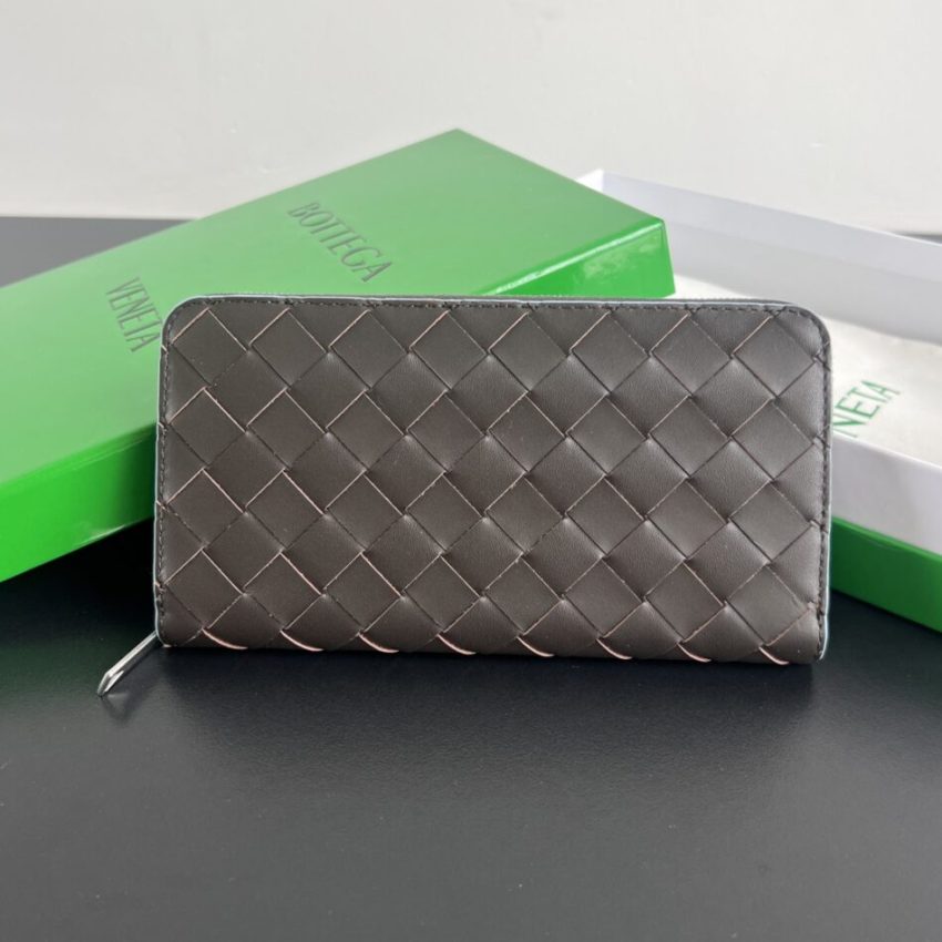 Replica Bottega Veneta Zip Long Wallet - high-quality designer bag clone