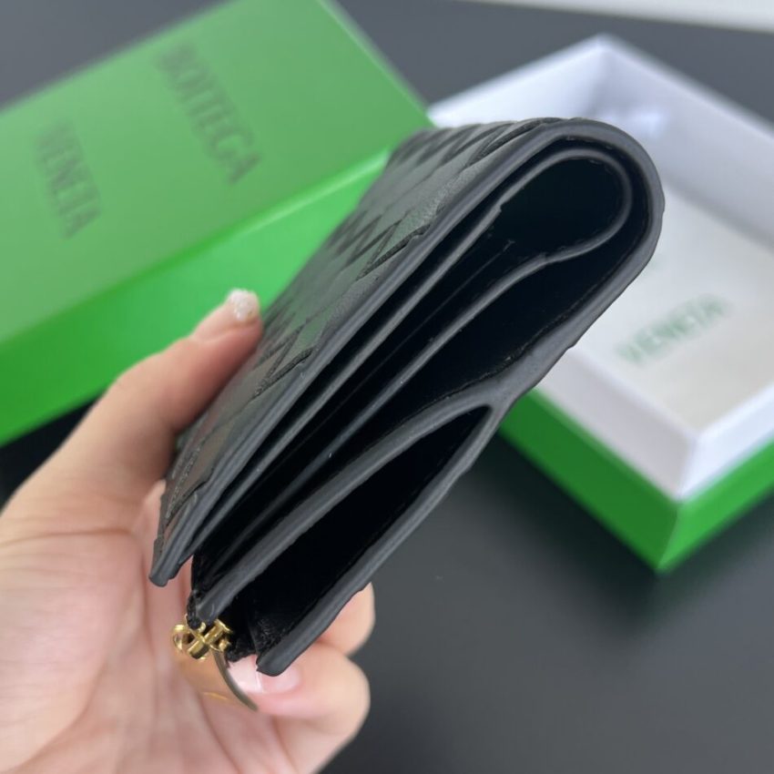 Replica Bottega Veneta Bifold Zipper Wallet - premium-grade designer purse dupe