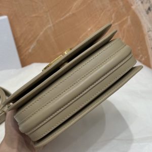 Replica Dior 30 Montaigne Avenue Top Handle Brown - 1:1 designer replica handbag