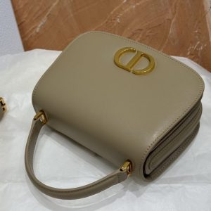 Replica Dior 30 Montaigne Avenue Top Handle Brown - top-rated replica designer bag