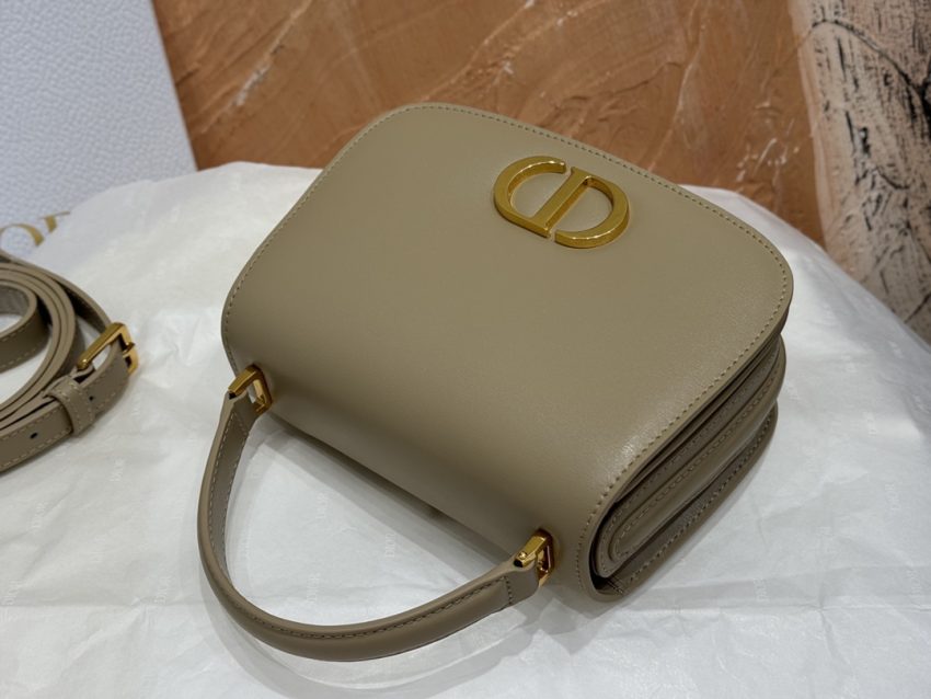 Replica Dior 30 Montaigne Avenue Top Handle Brown - top-rated replica designer bag