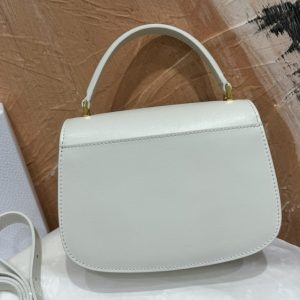 Replica Dior 30 Montaigne Avenue Top Handle White - high-accuracy replica luxury purse