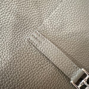 Replica Hermes Halzan Dark Grey - best-selling designer handbag dupe