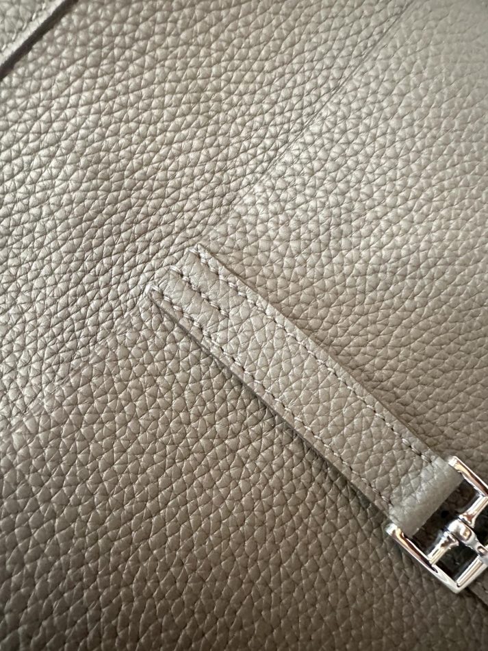 Replica Hermes Halzan Dark Grey - best-selling designer handbag dupe