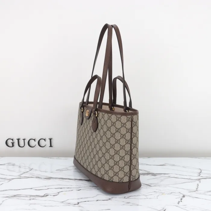Replica GUCCI OPHIDIA SMALL TOTE BAG - high-end fake designer purse