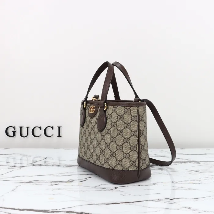 Replica GUCCI OPHIDIA SMALL GG TOTE BAG - ultra-realistic fake designer tote