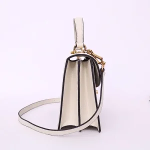 Replica GUCCI OPHIDIA SMALL TOP HANDLE BAG WITH WEB - high-accuracy replica luxury purse
