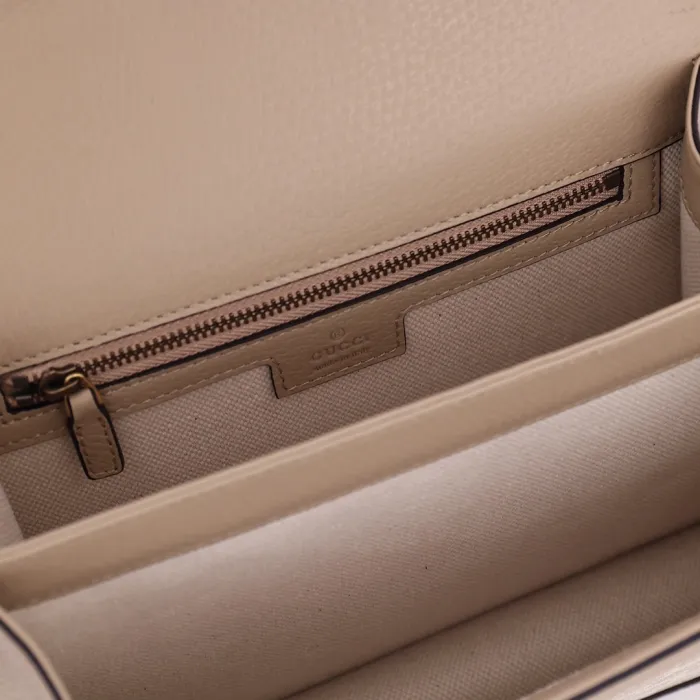 Replica GUCCI OPHIDIA SMALL TOP HANDLE BAG WITH WEB - high-accuracy replica luxury purse