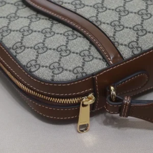 Replica GUCCI MESSENGER BAG WITH INTERLOCKING G - high-quality designer bag clone