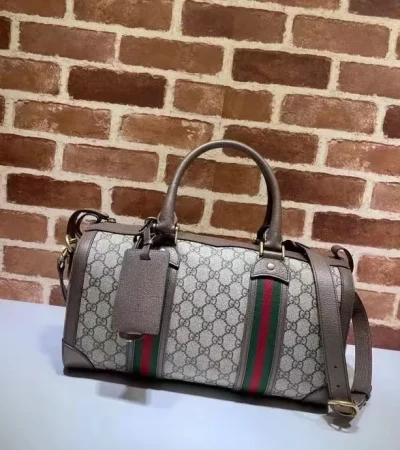 Replica Gucci Small Ophidia GG Web Duffle Bag - elite superclone designer purse