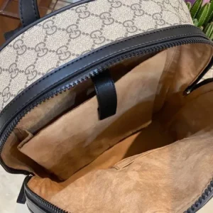 Replica GUCCI MEDIUM GG BACKPACK WITH TAG - near-authentic luxury replica handbag
