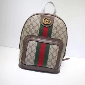Replica GUCCI OPHIDIA GG SMALL BACKPACK - high-end fake designer purse