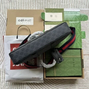 Replica GUCCI GG BLACK BRIEFCASE - best quality luxury bag dupe