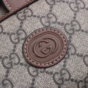 Replica GUCCI BACKPACK WITH INTERLOCKING G - realistic designer-inspired fake bag
