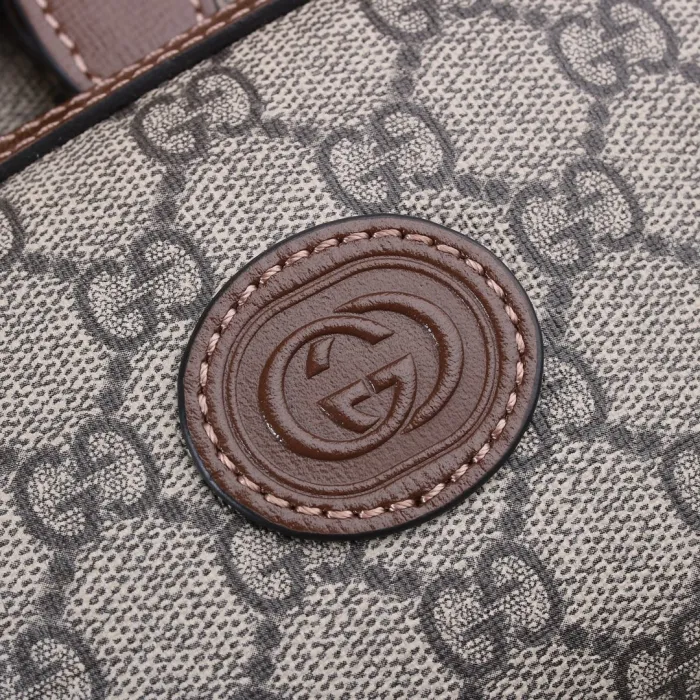 Replica GUCCI BACKPACK WITH INTERLOCKING G - realistic designer-inspired fake bag