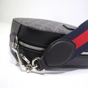 Replica GUCCI BLACK CROSSBODY BAG - high-end fake designer purse