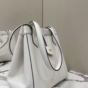 Replica Fendi Origami Large White - premium 1:1 fake handbag model