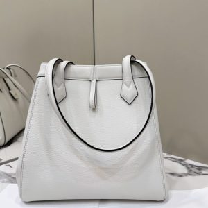 Replica Fendi Origami Large White - premium 1:1 fake handbag model