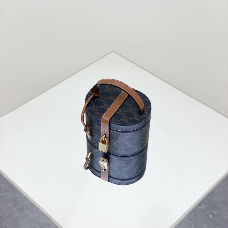 Replica Celine Triomphe Moonlight Box - premium 1:1 fake handbag model