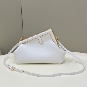 Replica Fendi First White - best quality luxury bag dupe