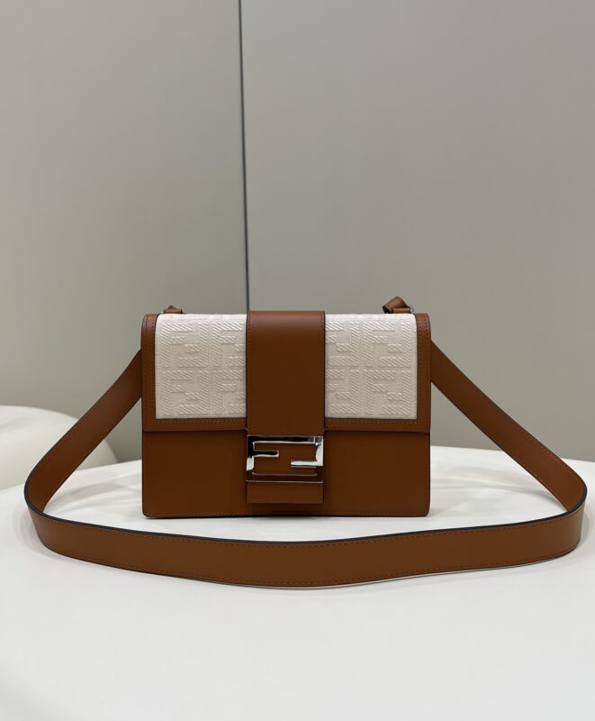 Replica Fendi Baguette Pouch Brown - authentic-look luxury purse replica