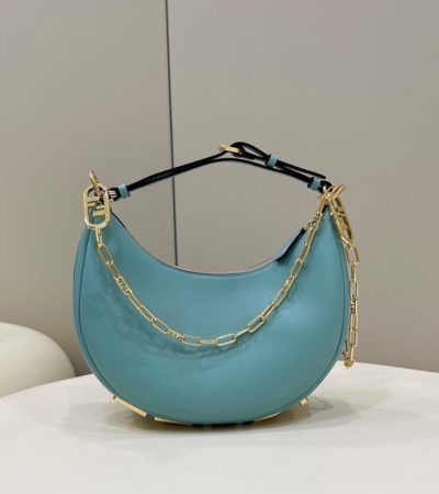 Replica Fendi Fendigraphy Large Sky Blue - top-rated replica designer bag