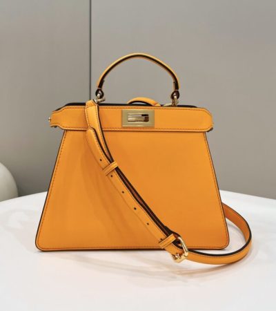Replica Fendi Peekaboo Medium Orange - best-selling designer handbag dupe