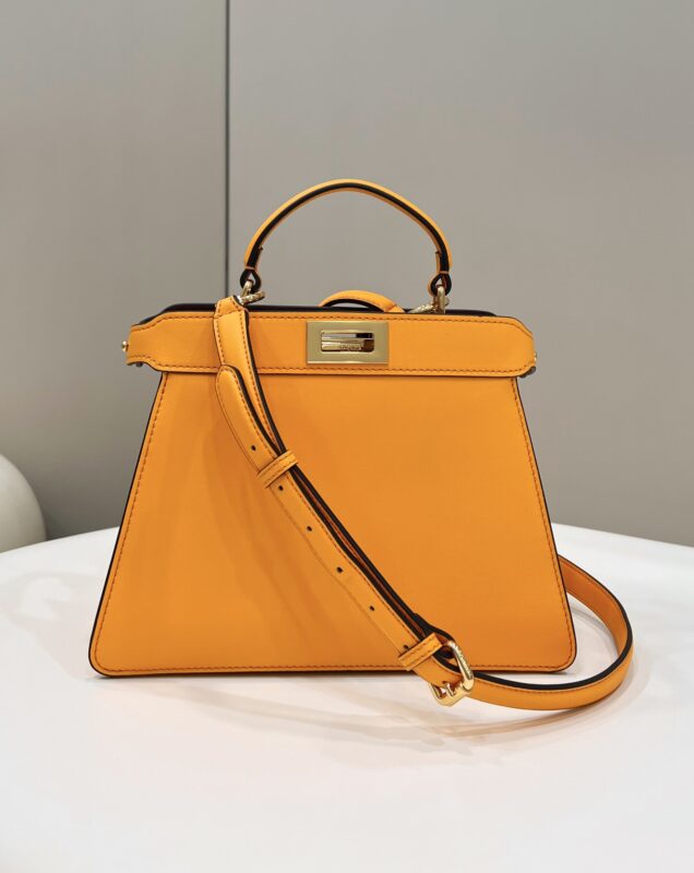 Replica Fendi Peekaboo Medium Orange - best-selling designer handbag dupe