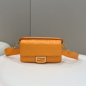 Replica Fendi Baguette Orange - premium-grade designer purse dupe