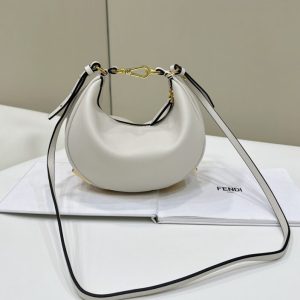 Replica Fendi Fendigraphy Small White - premium-grade designer purse dupe