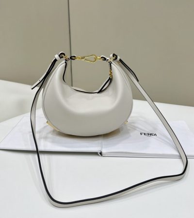 Replica Fendi Fendigraphy Small White - premium-grade designer purse dupe